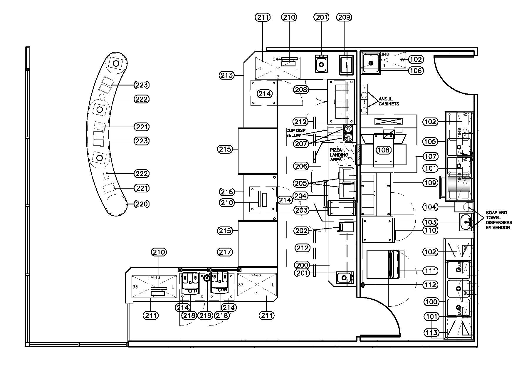 free kitchen bar plans