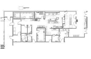 Healthcare Kitchen Plan 3100-1