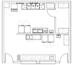 Snack Bar 575 SQ FT